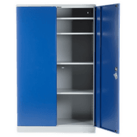 Obelixxx Werkzeugschrank | Werkstattschrank 195x120x50 GRAU/BLAU