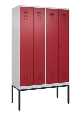 C+P Schwarz-Weiß-Spind Evolo PLUS