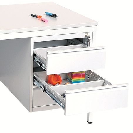 Bürotisch Schubladen SChreibtisch Arbeitstisch 