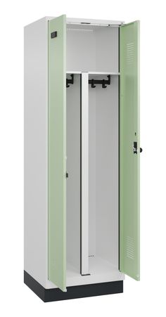 C+P PSA Schwarz-Weiß-Spind Evolo PLUS