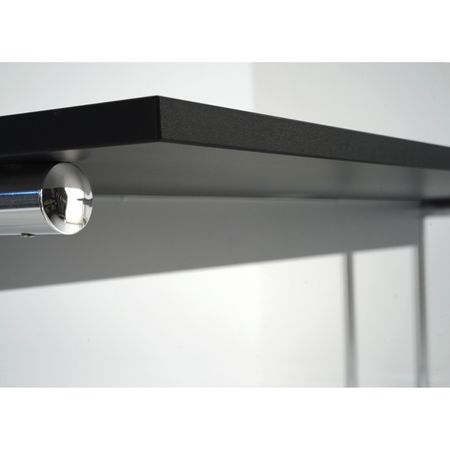 Unterseite Tischplatte Chromeline Winkeltisch