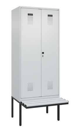 C+P Schwarz-Weiß-Spind Evolo PLUS