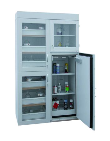 Sicherheitsschrank für entzündbare Flüssigkeiten nach DIN EN 14470-1