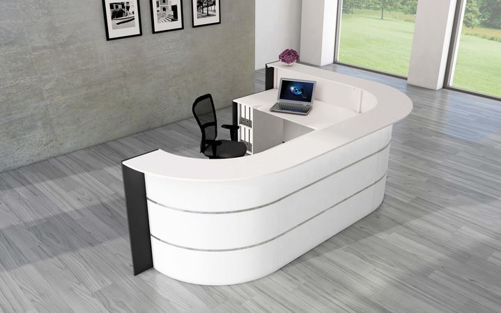 Salontheke Laden ThekeBar Rezeption Thekenelement  Empfangstheken Ladenausstattung