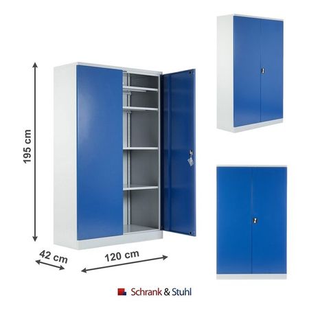 Ordnerschrank Büroschrank Stahlschrank Blechschrank Metallschrank
