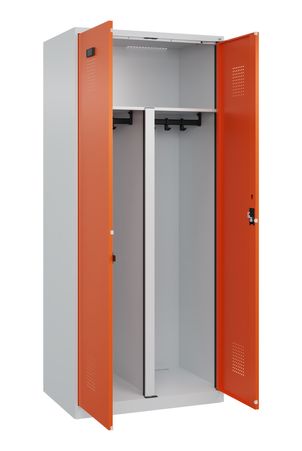 C+P PSA Schwarz-Weiß-Spind Evolo PLUS