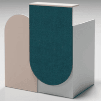 Empfangstheke Salut 6 | 115 x 100 - 180 x 65/80 cm (HxBxT) 