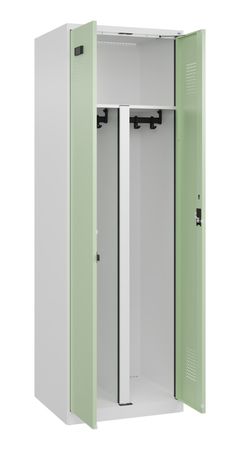 C+P PSA Schwarz-Weiß-Spind Evolo PLUS
