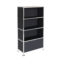 Büroregal | Aktenregal | Highboard 4 mit einer Klapptür