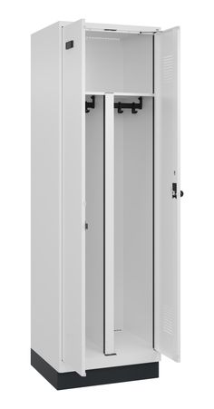C+P PSA Schwarz-Weiß-Spind Evolo PLUS