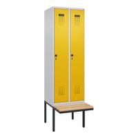 C+P Spind Evolo PLUS, Bank, 2 Abteile, 2120x600x815mm