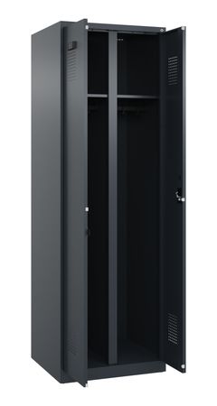 C+P Schwarz-Weiß-Spind Evolo PLUS