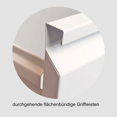 Hängeregisterschrank 4 Schübe | einbahnig WEIß