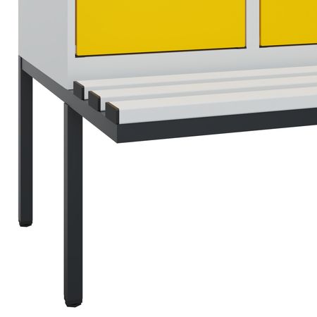 C+P Schwarz-Weiß-Spind Evolo PLUS