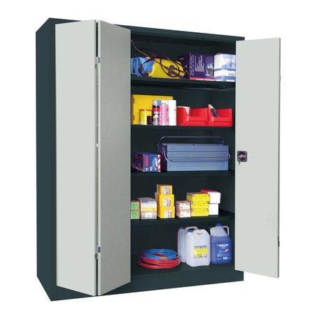 verzinkt Falttürenschrank Falttürschrank Stahlschrank