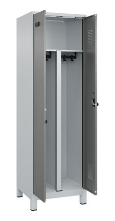 C+P PSA Schwarz-Weiß-Spind Evolo PLUS