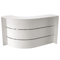 L-Theke Surround komplett weiß | 112 x 175 x 95 cm (HxBxT)