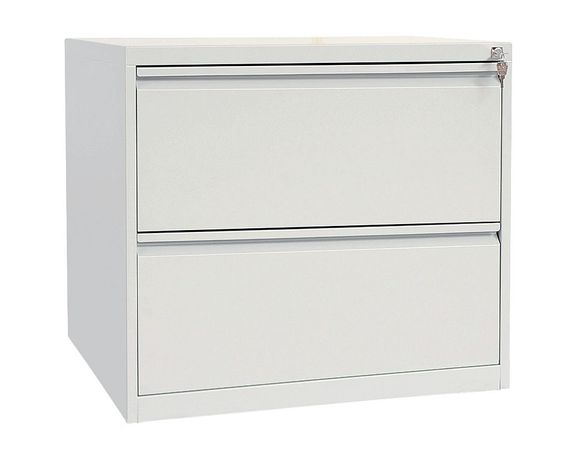 Hängeregisterschrank 2 Schübe | doppelbahnig GRAU 