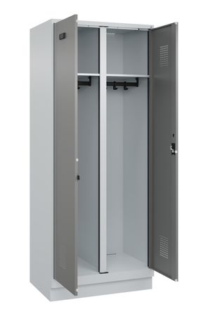 C+P Schwarz-Weiß-Spind Evolo PLUS