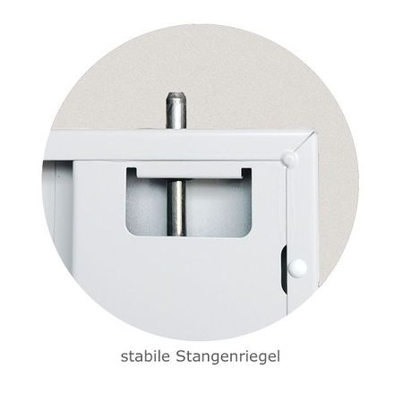 Riegel Stahlschrank Metallschrank Aktenschrank Büroschrank