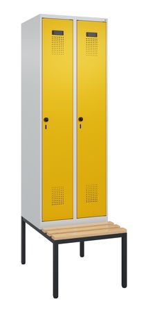 C+P Spind Evolo PLUS Bank 2 Abteil 2120x600x815
