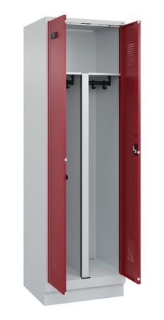 C+P PSA Schwarz-Weiß-Spind Evolo PLUS
