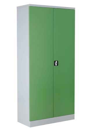 Forsthaus Förster Stahlschrank Flügeltürschrank Werkstattschrank Materialschrank