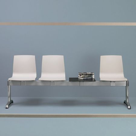 Wartebank 3 Sitze + Ablage