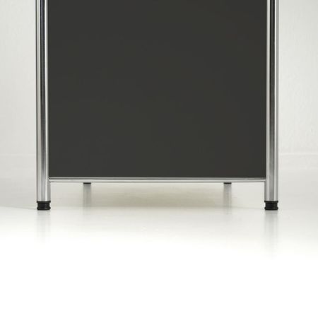 Nivelierfüße höhenverstellbare Füße Büroschrank Aktenregal Aktenschrank Sideboard Lowboard anthrazit schwarz dunkel Kombischrank 