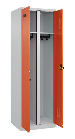 C+P Schwarz-Weiß-Spind Evolo PLUS