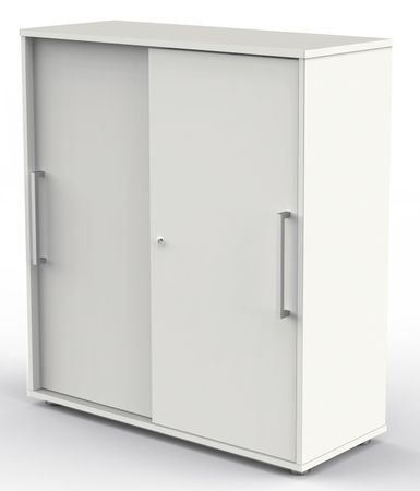 Schiebetürenschrank Schwebetürenschrank Aktenschrank Sideboard Ordnerschrank Holzschrank