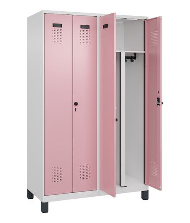 C+P PSA Schwarz-Weiß-Spind Evolo PLUS