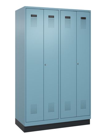 C+P PSA Schwarz-Weiß-Spind Evolo PLUS