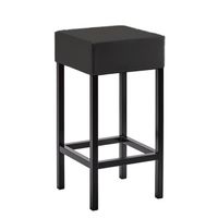 Barhocker | Tresenhocker mit gepolstertem Sitz