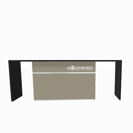 Friseursalon Empfangstheke Verkaufstheke Rezeption Kasse Anmeldung Information Empfangstheke