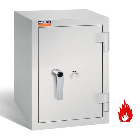 Feuerschutztresor 67x48x45 | LFS 60P und Klasse 1 Lichtgrau