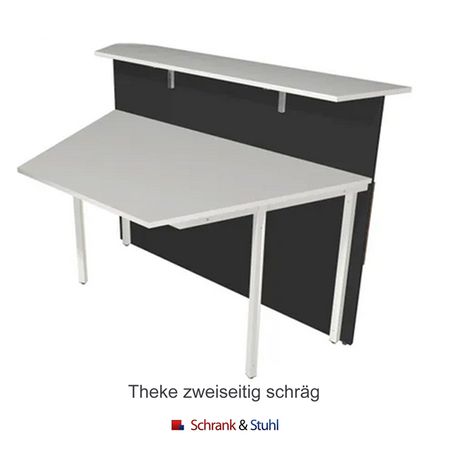 Empfangstheke Anmeldung ESG Sicherheitsglas Empfangstresen Informationsstand Rezeption Auskunft 