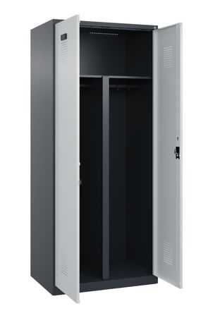 C+P PSA Schwarz-Weiß-Spind Evolo PLUS