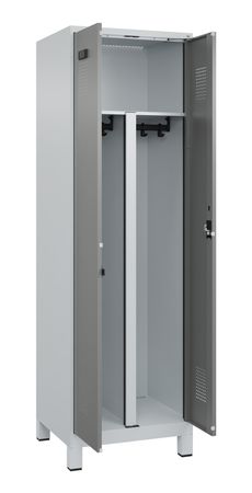 C+P PSA Schwarz-Weiß-Spind Evolo PLUS