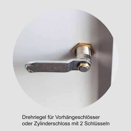 Schließfachschrank | Fächerschrank mit 12 Abteilen 180 x 88,5 x 50 cm