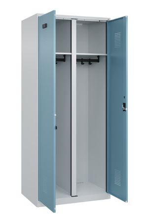 C+P Schwarz-Weiß-Spind Evolo PLUS
