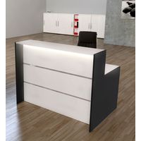 Lineartheke weiß | 112 x 140 x 95 cm (HxBxT)