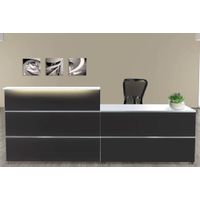 Empfangstheke Mono 7 | 108 x 275 x 92 cm (HxBxT)