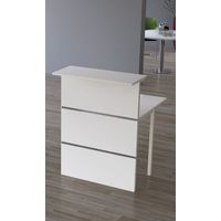 Erweiterungselement für alle Theken Surround weiß | 112 x 80 x 95 cm (HxBxT)