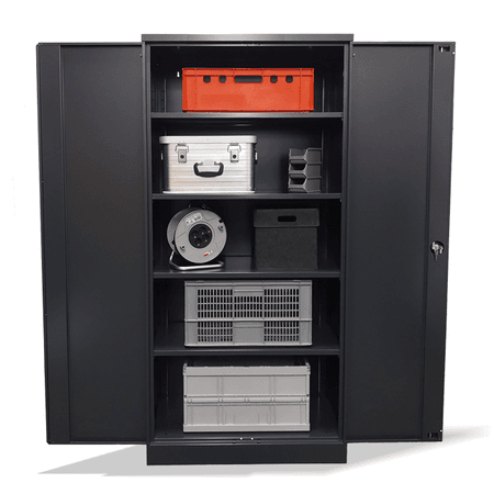 Zwei-Punkte-Verriegelung Schwerlastschrank Stahlschrank Flügeltürschrank Werkzeugschrank