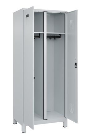 C+P Schwarz-Weiß-Spind Evolo PLUS