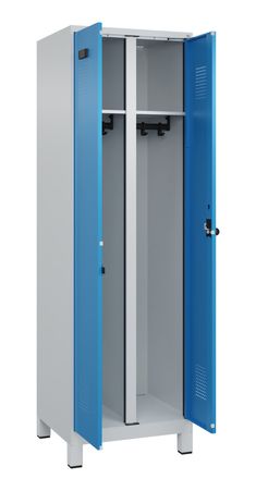 C+P Schwarz-Weiß-Spind Evolo PLUS