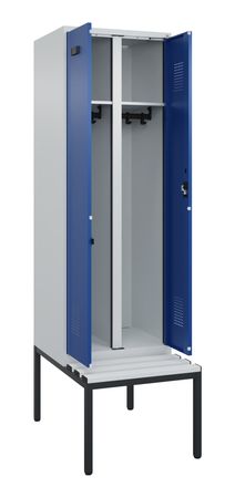C+P Schwarz-Weiß-Spind Evolo PLUS