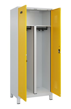 C+P PSA Schwarz-Weiß-Spind Evolo PLUS