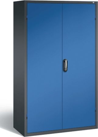 Flügeltürenschrank mit Sichtlagerboxen